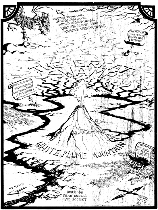 In The Shadow of White Plume Mountain